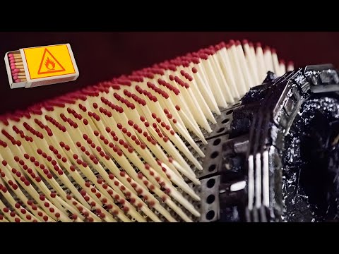 ASÍ se HACEN las CERILLAS en las Fábricas 🔥 | 250 MILLONES de CERILLAS al día