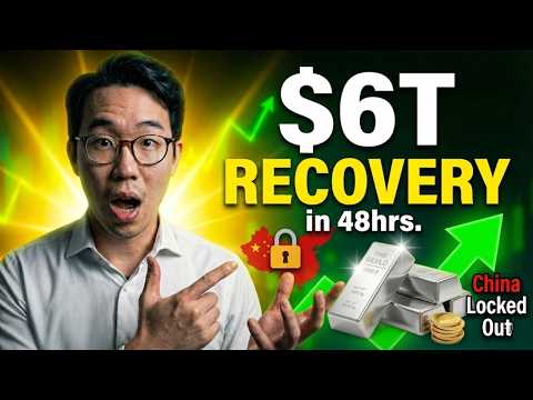 SILVER $91, GOLD $5,050 – $6T Recovery in 48hrs While China Locked Out