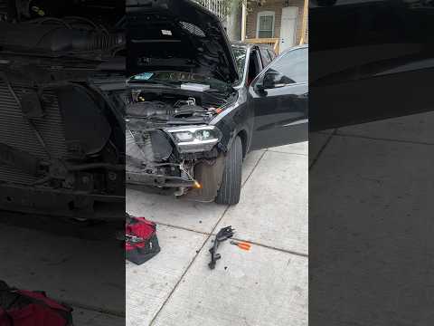 2013 Durango frontend headlight swap to 21+🔥