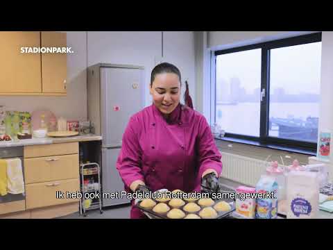 Stadionpark People - Fatima Masrour over Patisserie Tima