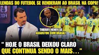🚨NOSSA! OLHA AS FORTES PALAVRAS DE IBRAHIMOVIĆ E HENRY APÓS A VITÓRIA DO BRASIL NA COPA!