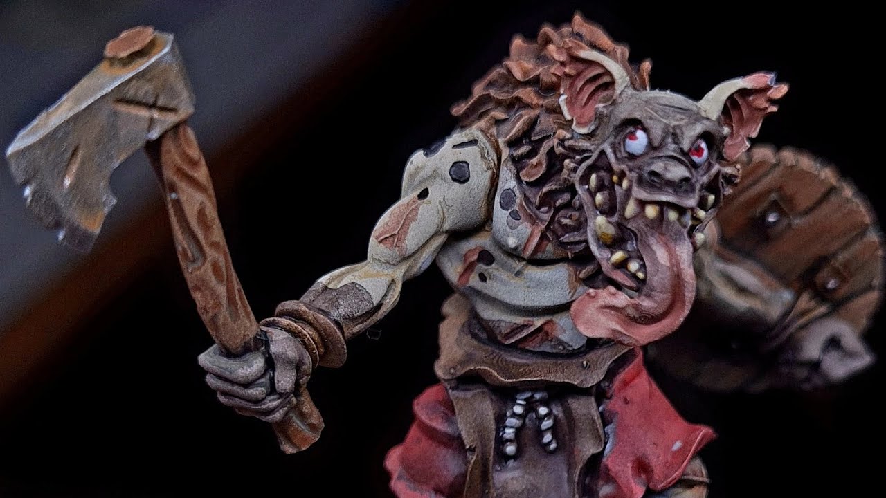 How to Paint a 3D Printed Gnoll!