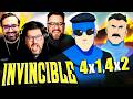 INVINCIBLE SEASON 4 EPISODE 1 2 REACTION One Of The Best Superhero Shows First Time Watching