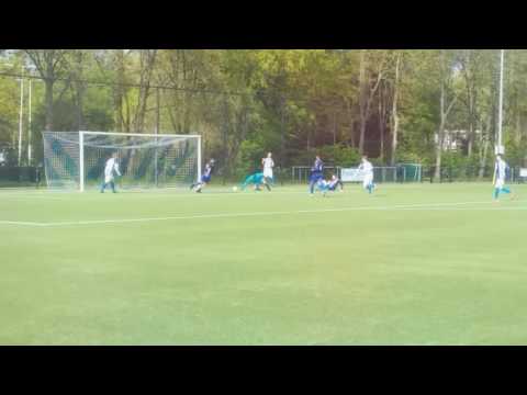 Laatste wedstrijd van walter zijn junioren tijd bij vv Schoonhoven