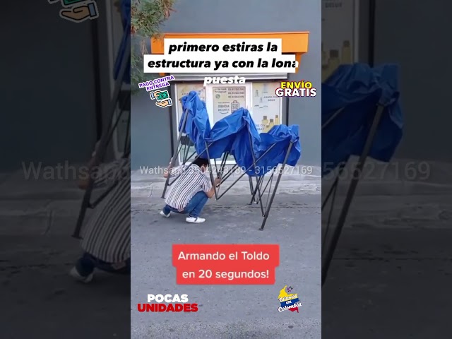 Vídeo relacionado con Paneles Laterales para Carpa Cenador con Ventana, 2PACK 2 x 3M Panel Lateral Gazebo de Tela Oxford 210D, Panel Lateral de Repuesto para Cenador de Jardín Exterior