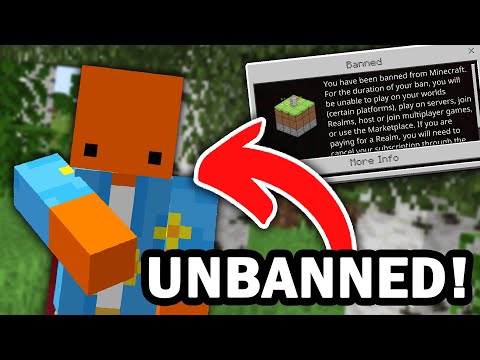 JetStarfish - How to get UNBANNED from Minecraft Bedrock!