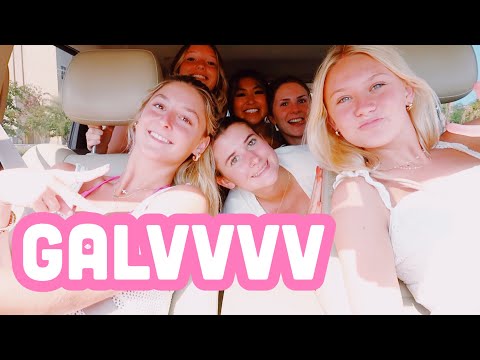 GALV VLOG-the beach with 10 teens