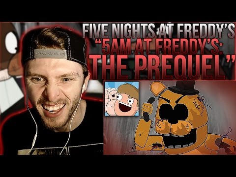 Vapor Reacts #164 | FNAF ANIMATION "5 AM at Freddy's: The Prequel" by PieMations REACTION!!