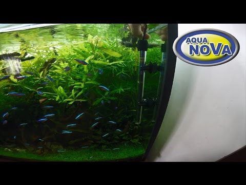Aqua Nova NHA-300 300W 300L akvariumo vandens šildytuvas video