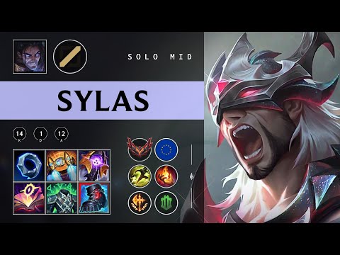 Sylas Mid vs Ahri - EUW Grandmaster Patch 25.22