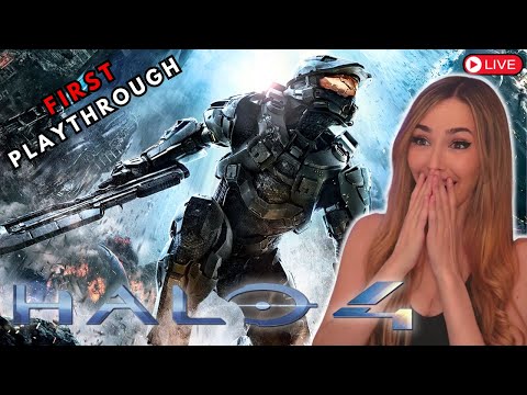 [LIVE] Starting Halo 4 🔴 First Ever Halo Series Playthrough 🔥Heroic Difficulty