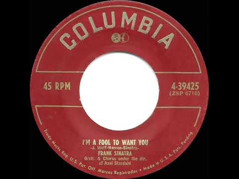 1951 HITS ARCHIVE: I’m A Fool To Want You - Frank Sinatra
