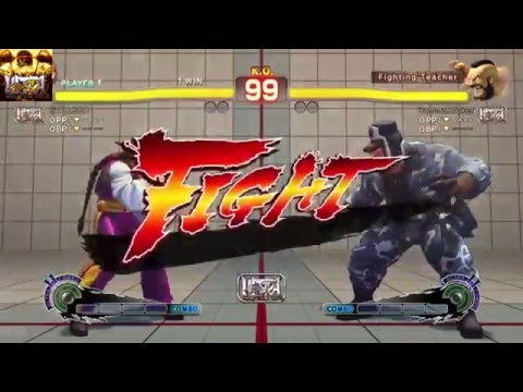USF4 - Vega (STILLBIZY) Vs Gief (RammaCricket)