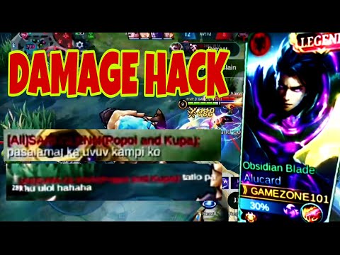 ALUCARD DAMAGE HACKED-Mobile Legends