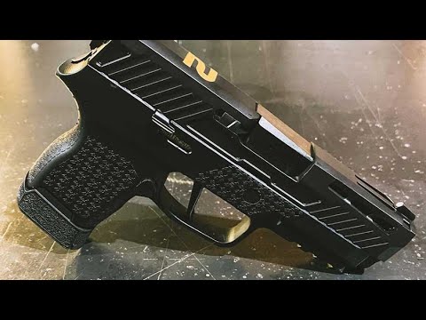 New S300 grip frame for Sig P320 from Amend2, SHOT Show 2020