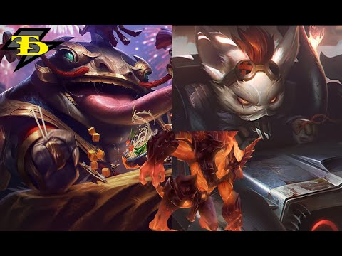 Rumble Mid VS Galio FT. Kench Top Diamond III