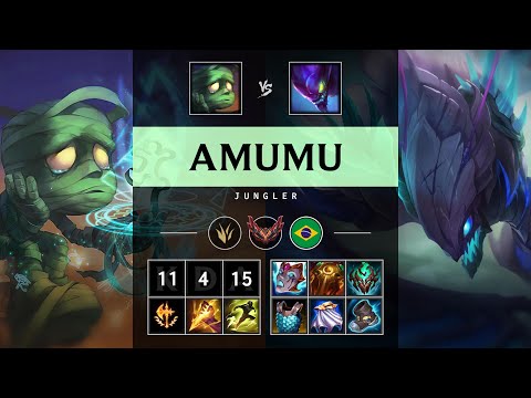 Amumu Jungle vs Kha'Zix - BR Grandmaster Patch 25.19