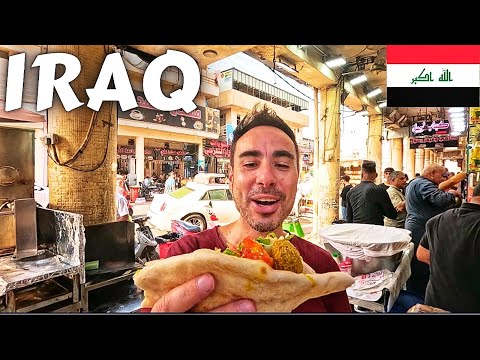 Foreigner Tries IRAQI FOOD For The First Time 🇮🇶 