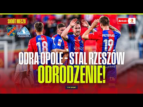SUMMARY: ODRA OPOLE - STAL RZESZÓW. REVIVAL AND FINISH IN "TOP 10"! BETCLIC 1 LIGA - ROUND 10