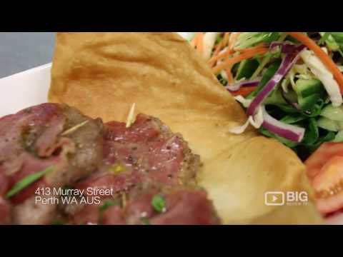 Millioncino, um restaurante italiano em Perth que serve vinho e pizza