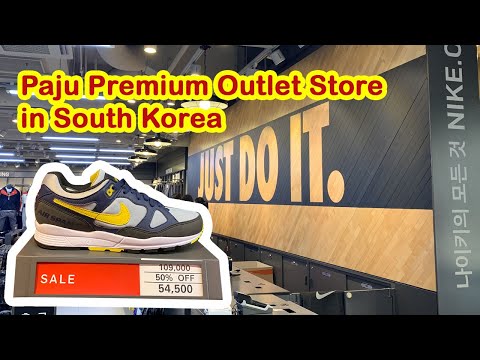 Grande desconto! Compras Premium Outlet na Coreia do Sul