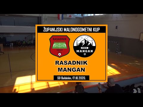 ŽUPANIJSKI KUP: RASADNIK - MANGAN  3:2, 17.10.2020.