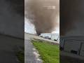 Huge landspout swirls in Indiana | #shorts #newvideo #trending #subscribe #youtube