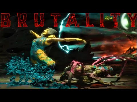 Mk11- New D'vorah Secret Brutality Showcase