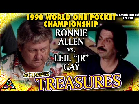One Pocket: Ronnie ALLEN vs Leil GAY - 1998 World One Pocket CHAMPIONSHIP
