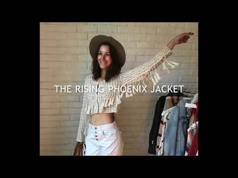 Crochet for Fall Style Guide: The Rising Phoenix Jacket | annakosturova.com