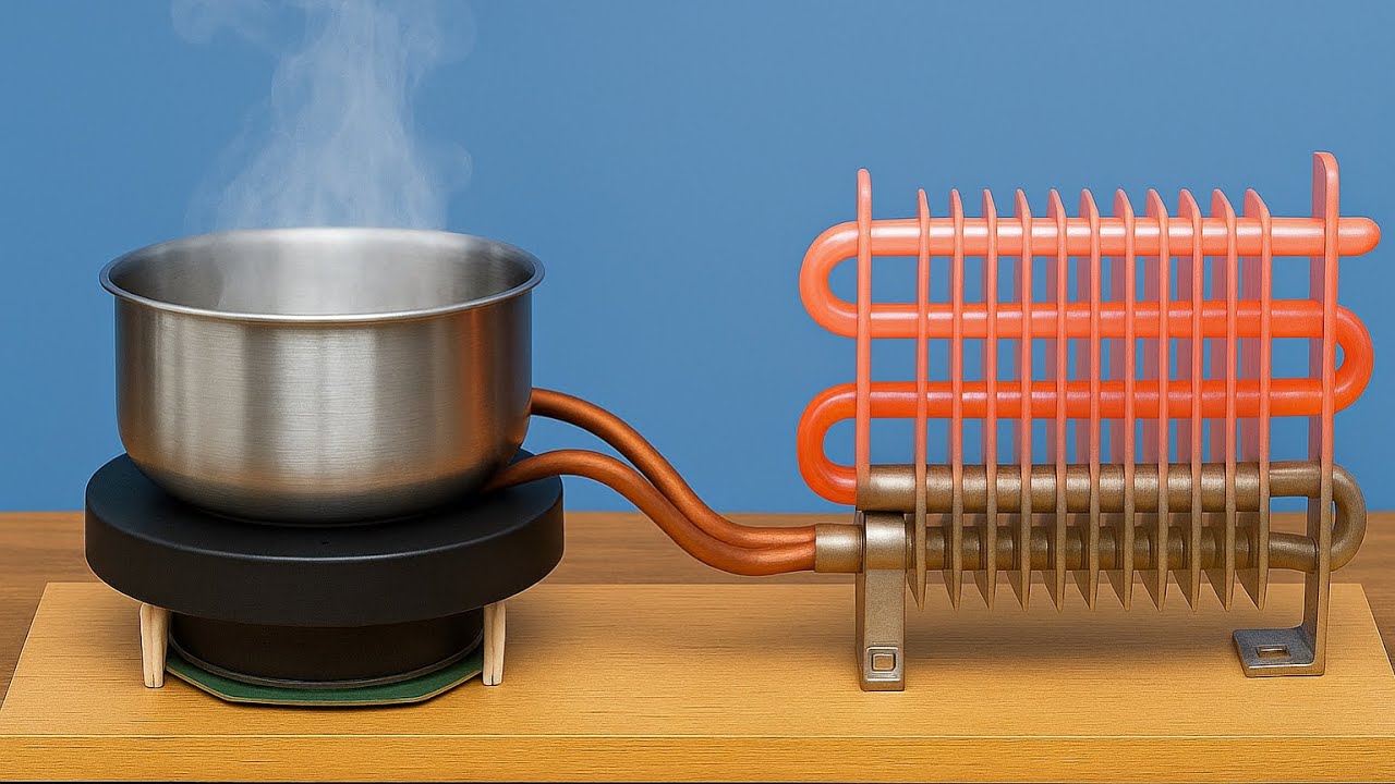 سخّنت الماء وطبخت الطعام بدون غاز ولا كهرباء ولا دفع ولا سنت