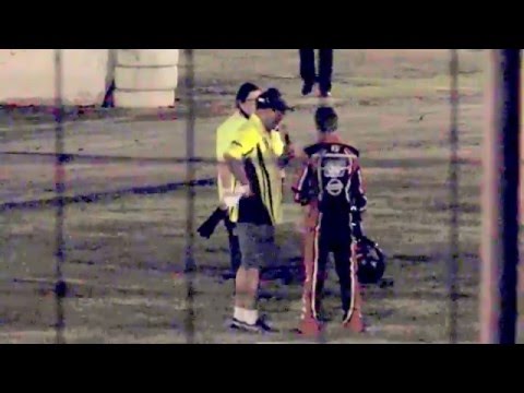 Jordyn Charge talks about his B Main crash at Avalon 5.3.2016