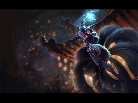★ League of Legends - Midnight Ahri Skin Overview! ft. MFPallytime - WAY