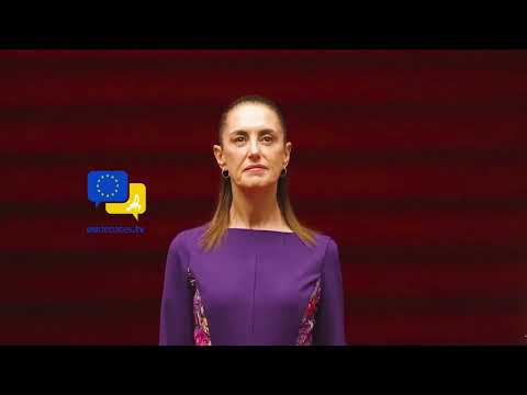 Video Thumbnail: 🇲🇽 Mexican National Anthem Welcomes EU Leaders at Mexico’s National Palace!