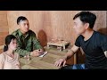 HANG police went to SIN MAN's house to investigate and clarify the case.