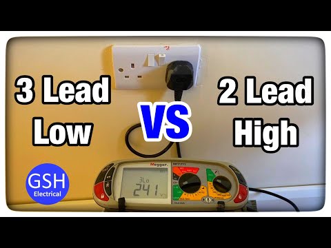 Earth Fault Loop Impedance Test - 3 Lead Low or 2 Lead High - Test Explained