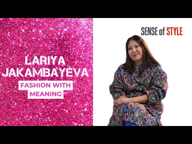 Lariya Jakambayeva. Fashion with meaning