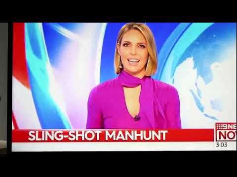 Really weird audio issues during the early news.  Never heard anything like it before.