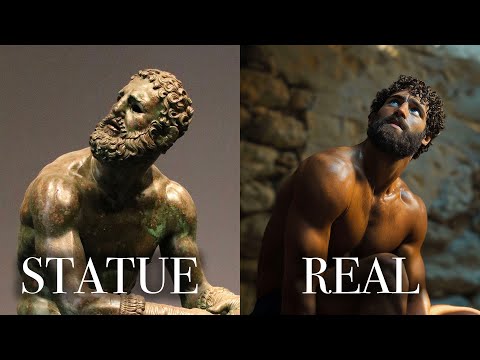 Reviving Ancient European Statue with AI [Bronze Series]