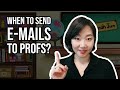 When's the best time to e-mail your professor? Times to avoid and tips on getting a quicker response
