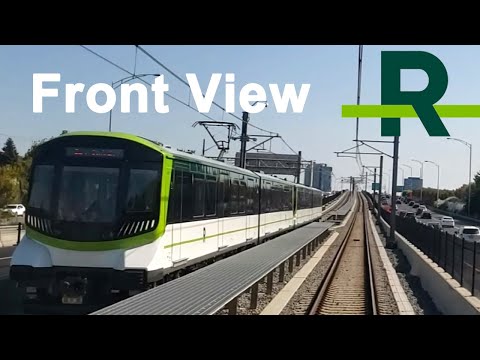 Montréal REM Front POV (Gare Centrale→Brossard)