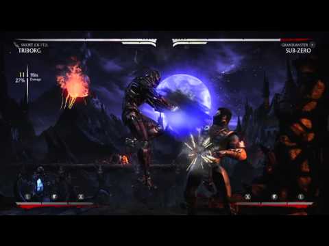 Mortal Kombat X: Triborg [Smoke] Quick Re-Stand!