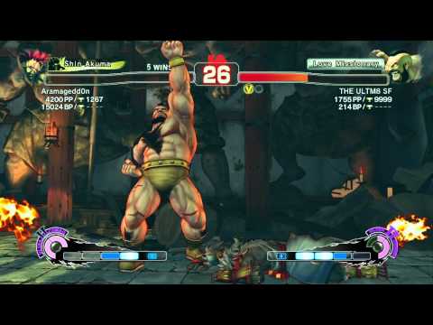 Aramagedd0n (Akuma) vs THE ULTM8 SF (Zangief) - SUPER STREET FIGHTER 4 AE Ver 2012 [720P]
