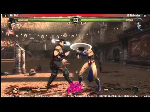 TOP8 ETC Mcfly (Kunglao) Vs LD Firebomber (Kitana) 11° Drinks & Fight Tournament Series #MK9 Last