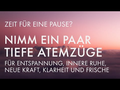 4 Minuten Atem Meditation 🌿😊💪🏼 Runter kommen & Kraft tanken