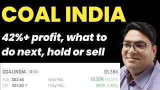 42%+ Profit, What To Do Next, Hold Or Sell || Coal India Share Latest News || Coal India Ltd Share