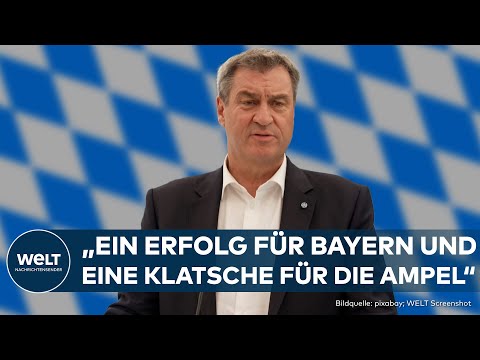 MARKUS SÖDER: Ampel betreibt „Wahlmanipulation“ | Aufatmen für CSU nach Urteil über Wahlrechtsreform
