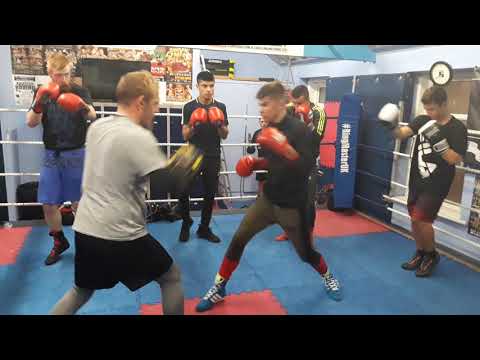 Martin Balog training (Newport)