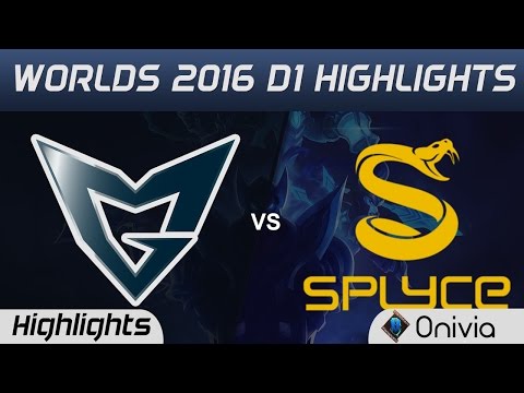 SSG vs SPY Highlights Worlds 2016 D1 Samsung vs Splyce