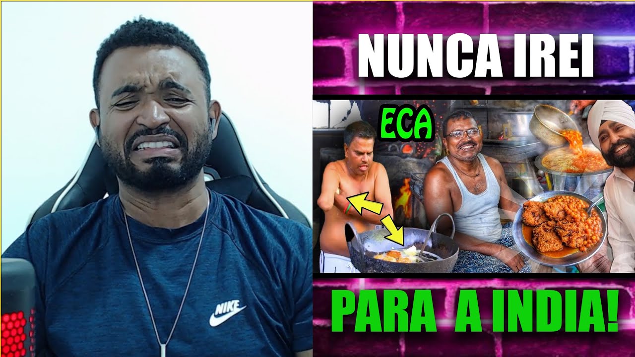 🔴 As Comidas de Rua mais Nojentas da India. Você comeria isso? @FaladeTudo #react